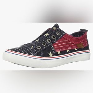 Red, White, & Blue Blowfish sneakers